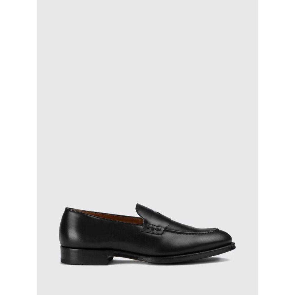 Doucal's Men Loafers Doucal's In Smooth Calfskin Leather With Raised Vamp